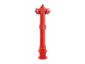 Hydrant nadziemny DN 80 PN 10 łamany z podw. zamknięciem